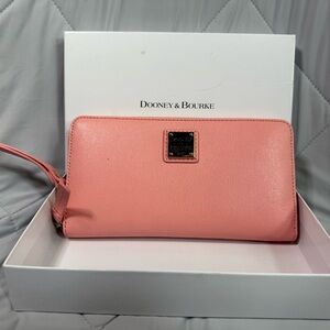 Dooney & Bourke Coral Pink Wallet